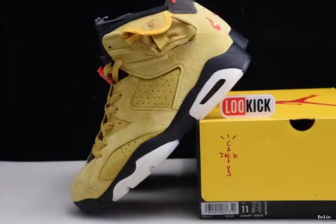 Bmlin JORDAN CN1084-300 X YELLOW 6 AIR TRAVIS SCOTT 0605